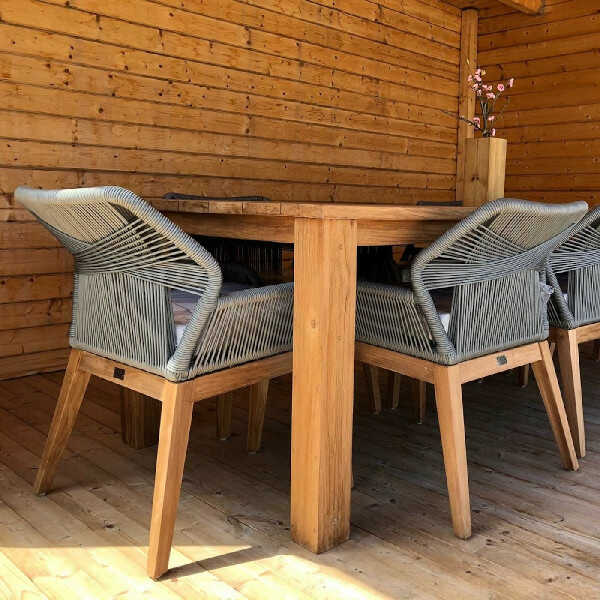 Teak Garden Table Functionality